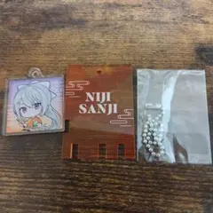 にじさんじ×極楽湯　銭湯錠風キーホルダー　樋口楓