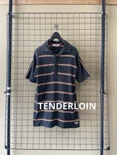 TENDERLOIN テンダーロイン Polo Shirt ボーダーポロシャツのサムネイル
