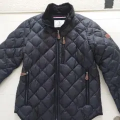 AIGLE ブラック キルティングジャケット