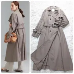美品 [1_OF MINE] ◆ トレンチ コート グレージュ ¥24,200