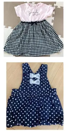 ワンピース　95 まとめ売り　2枚セット　セラフ　トリプルマジック　キッズ女の子