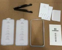 iPhone13/13Pro 6.1インチガラスフィルム2枚➕スマホスタンド付き