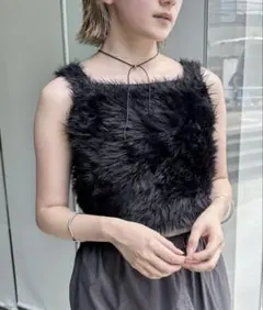 【mystic】mline シャギー2WAYベスト