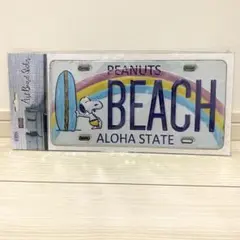 PEANUTS アートボードステッカー BEACH スヌーピー