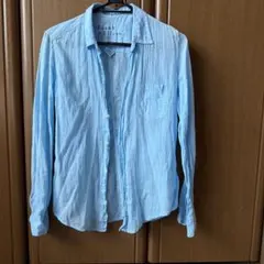 Frank & Eileen 長袖シャツ ライトブルー XSのサムネイル