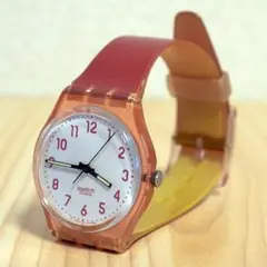 Swatch スウォッチ 腕時計 レッド 可動品 1994年 vintage