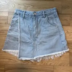 EMODA エモダ デニムスコート キュロット ショートパンツ ブルー M