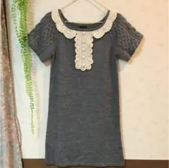 ☘冬だね☆彡 ニットワンピース、チュニック  ♡CROLLA♡美品