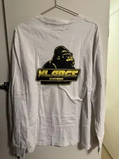 XLARGE ゴリラロゴ 長袖カットソー ホワイト Sのサムネイル