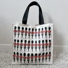 ハロッズ　イギリス　兵隊さん柄　トートバッグ