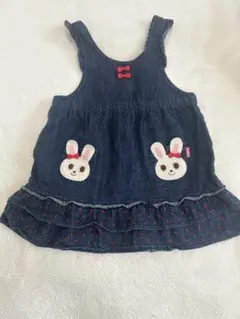 ミキハウス　デニムワンピース