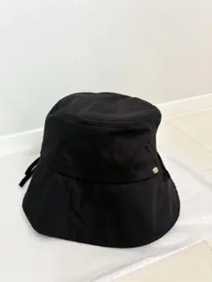 しまむら 紐付きバケットハット 大きいサイズ ブラックのサムネイル