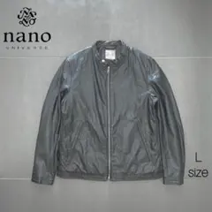 2025年最新】nano universe メンズ レザージャケット