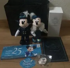 東京ディズニーシー 25周年 ジュビリーガラ ぬいぐるみバッジ