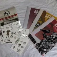 APEX LEGENDS クリアファイル 3枚セット&ステッカー
