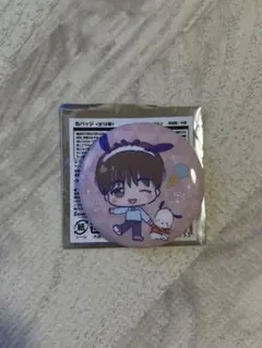 SEVENTEEN サンリオ ドギョム 缶バッジ ポチャッコ