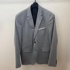 ZARA グレー テーラードジャケット USA44