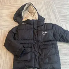 Xgirl エックスガール　ダウンジャケット　黒140