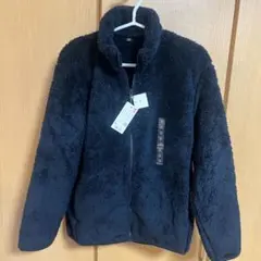 UNIQLO ファーリーフリース　フルジップジャケット　ネイビー Mサイズ
