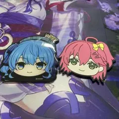 ホロライブのコースターとマグネットです。