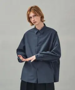STUDIOUS CITY WOOL SHIRTS ウールシャツのサムネイル