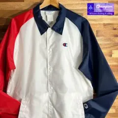 【O28】チャンピオン コーチジャケット ジャンパー ブルゾン メンズ XL