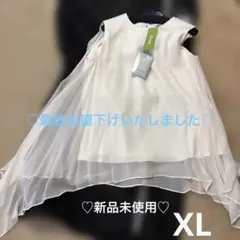 ♡新品未使用♡DAMA ノースリーブチュニック　 size XLのサムネイル
