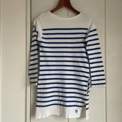 ORCIVAL ラッセル ボーダー セーラーシャツ XS