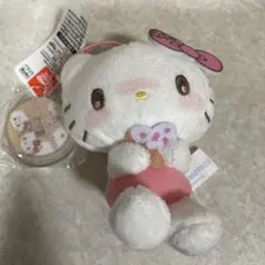 サンリオ mikko ドーナツデザインモチーフ ぬいぐるみ プライズ キティ