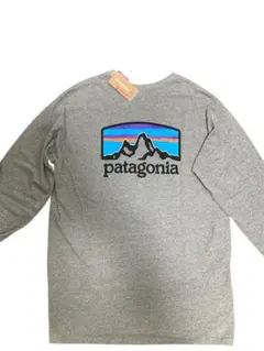 極美品パタゴニア　ロンT グレー　サイズS