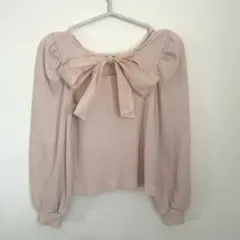 イング INGNI リボン カットソー M