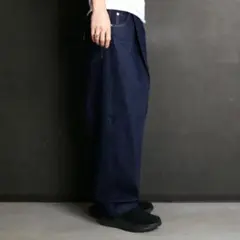 Neon Signダークブルーバギーデニムパンツのサムネイル