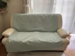 大判 防水加工付きソファカバー♪ ペットの粗相や爪とぎ対策にも♪洗える！のサムネイル
