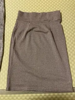 千鳥格子 スカート