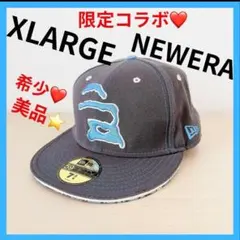 美品❤️ XLARGE × NEW ERA キャップ グレー スカイブルー★ 美品❤️ XLARGE × NEW ERA キャップ グレー スカイブルー - メルカリ