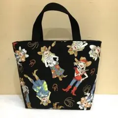 (イベント品)ロラライハリス 生地使用(カウガール)ミニトートバック