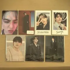 エスクプス トレカ チェキ まとめ売り 7枚セット seventeen