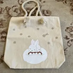 ミッフィー♪トートバッグ　キャラクターグッズ　バッグ　美品　マチあり