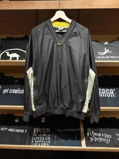 90s Nike(ナイキ)ナイロンジャケット プルオーバー センタースウォッシュ
