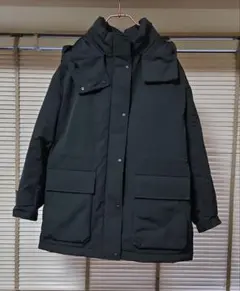 ユニクロ ハイブリッド ダウンジャケット ブラック 3XL