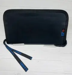 LUGGAGE LABEL】日本製 美品 長財布 ネイビー - メルカリ