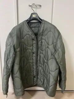 オリーブグリーン キルティングジャケット