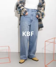 KBF オーバーサイドラインデニムのサムネイル