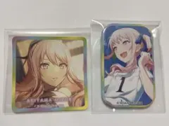 プロセカ 暁山瑞希 スクエア缶バッジ ステッカー