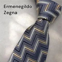 エルメネジルドゼニア ネクタイ 高級 シルク100% ジャガード織 幾何学模様