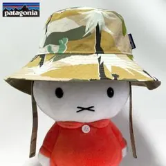【新品】patagonia 定価¥5500 ベビー カモ柄リバーシブルハット