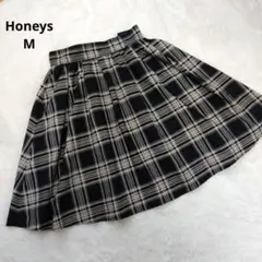 Honeys ひざ丈フレアスカート