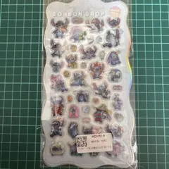スティッチ　リロ＆スティッチ　ぷくぷくシール　3Dステッカー