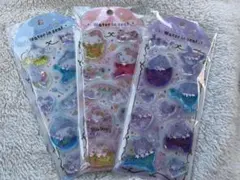 正規品 サンリオ キティ シナモン クロミ ウォーターシール 3点セット