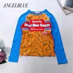 希少美品✨ANGELBLUE 長袖カットソー ピーナッツ Sサイズ Y2K 平成
